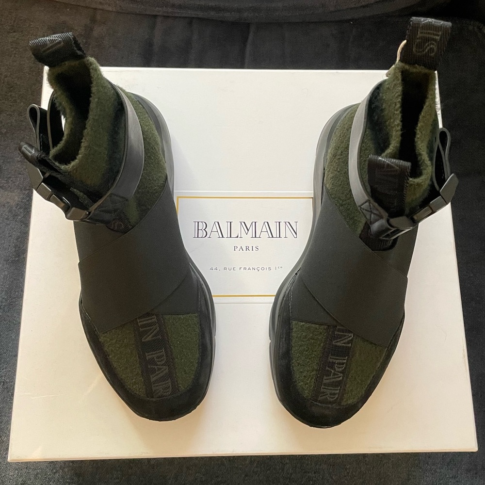 NIB Balmain sock sneakers